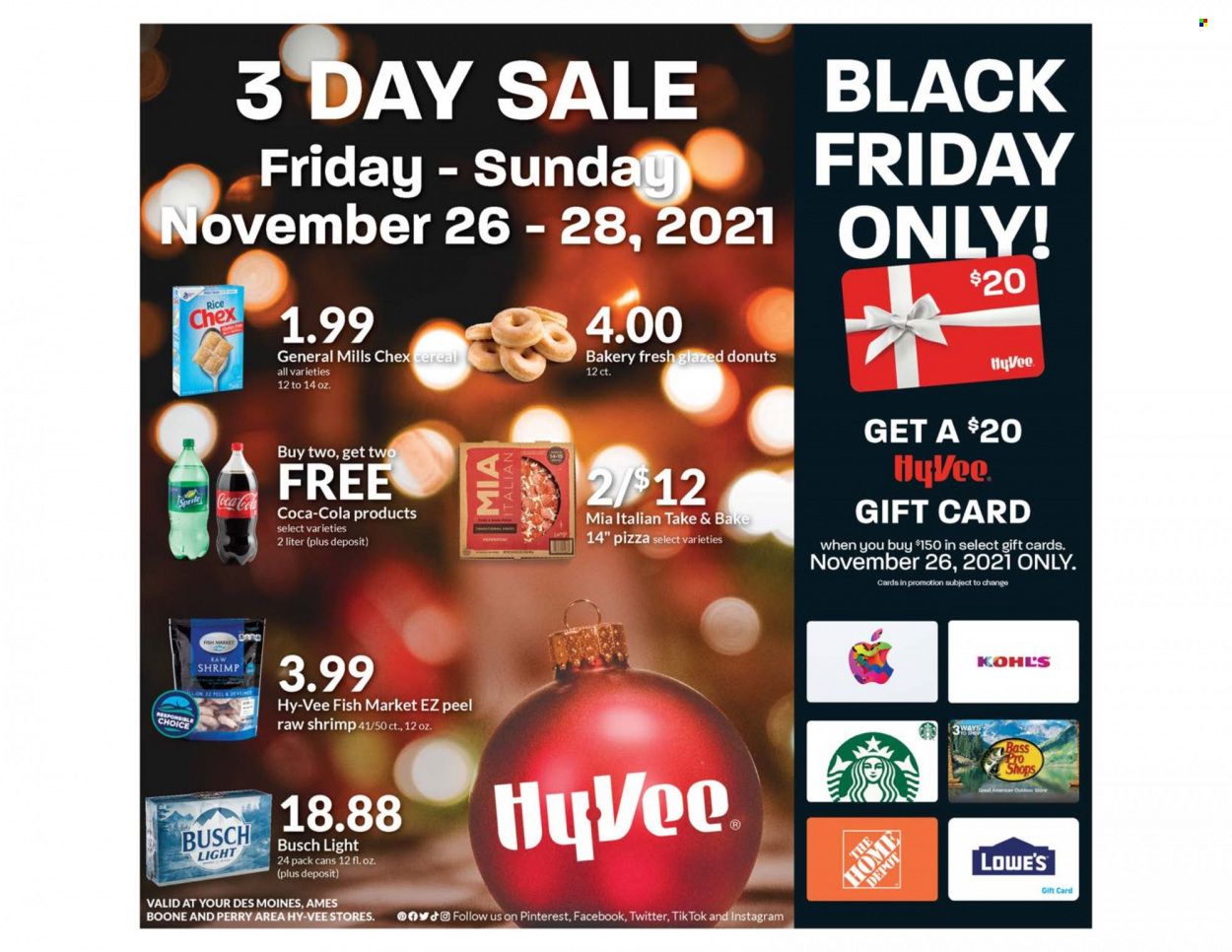 Hy-Vee (IA, IL, KS, MO) Weekly Ad Flyer November 23 to November 30