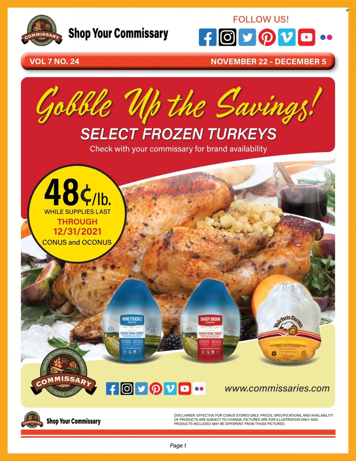 Commissary Weekly Ad Flyer November 23 to November 30