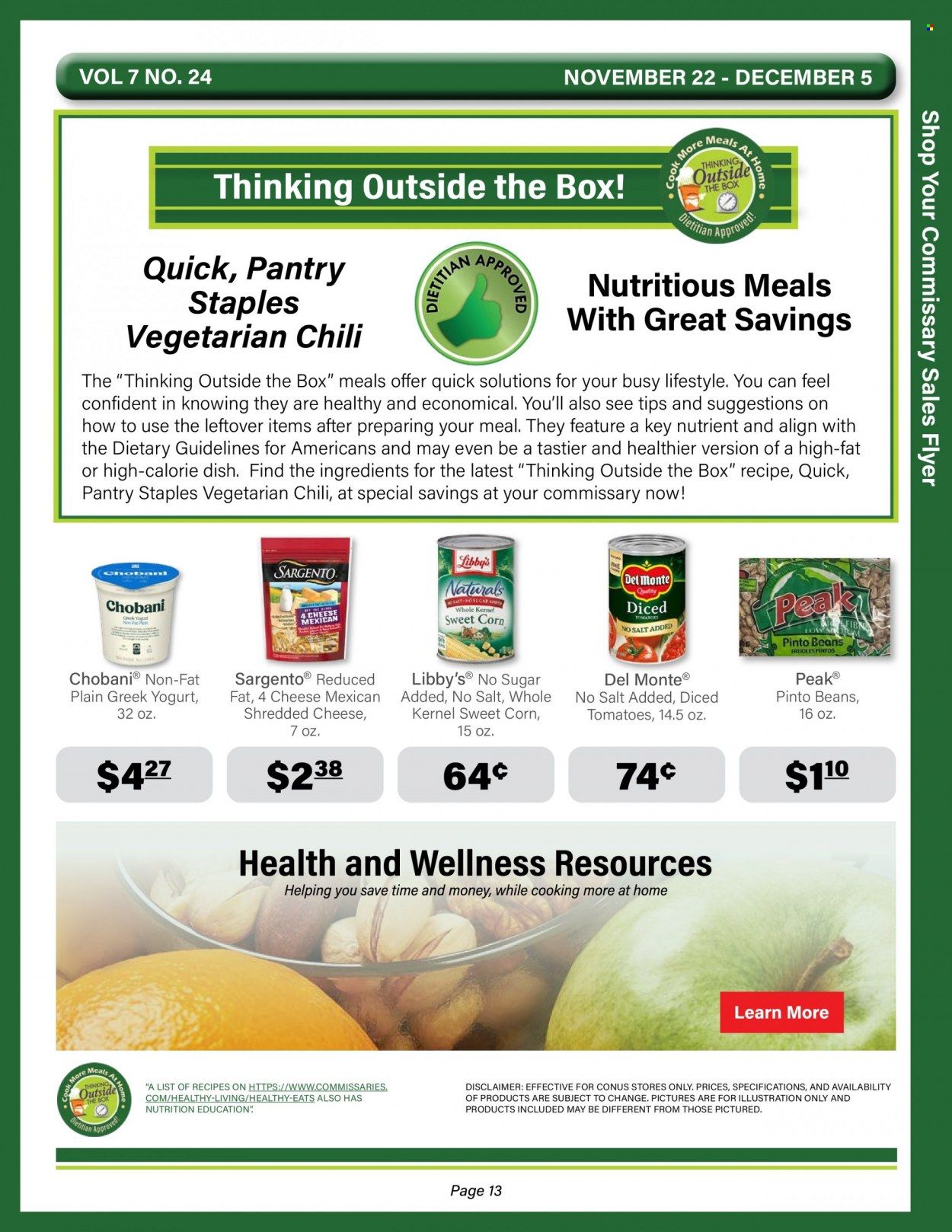 Commissary Weekly Ad Flyer November 23 to November 30