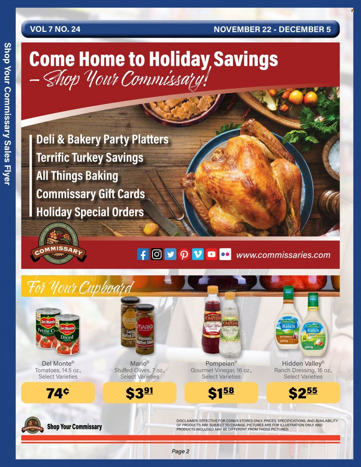 Commissary Weekly Ad Flyer November 23 to November 30