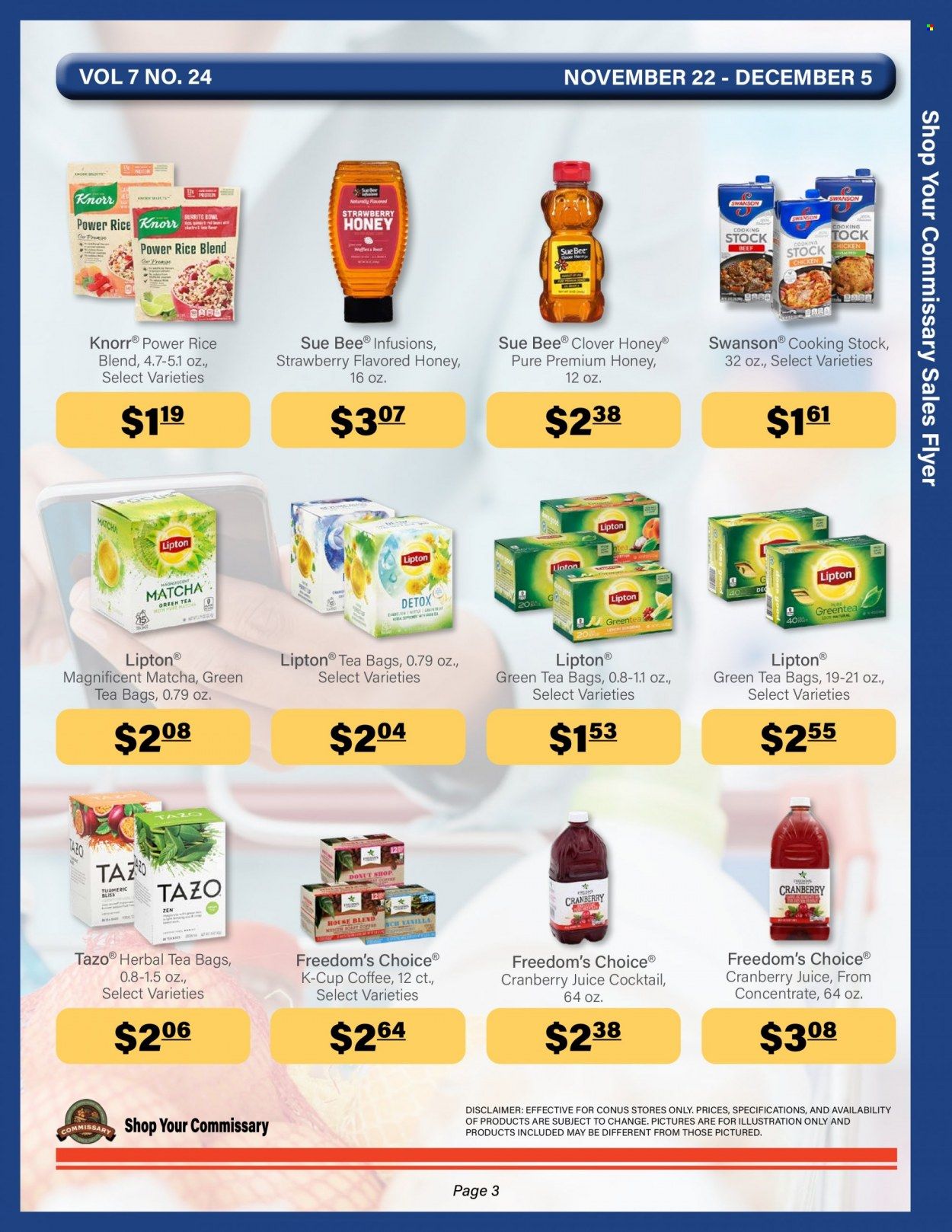Commissary Weekly Ad Flyer November 23 to November 30