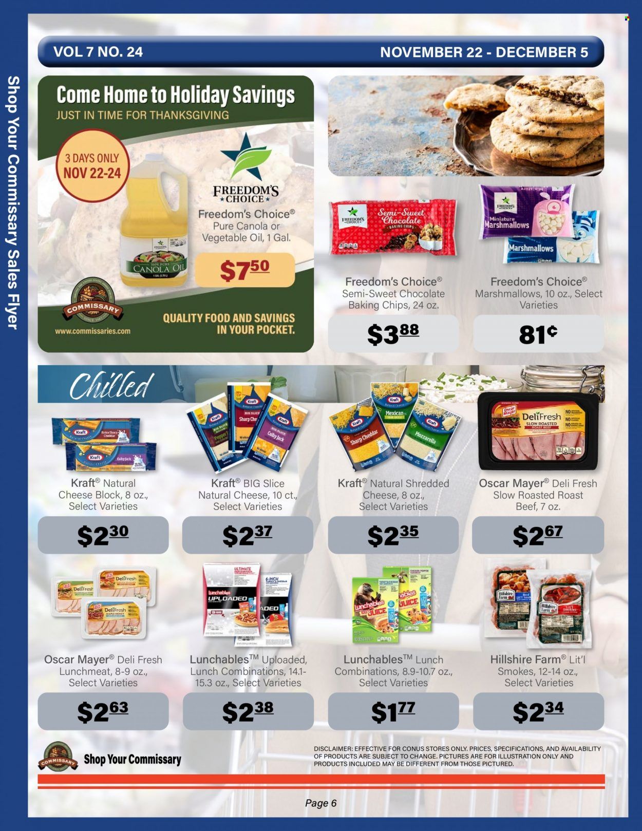 Commissary Weekly Ad Flyer November 23 to November 30