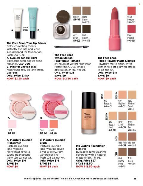 Avon Weekly Ad Flyer November 23 to November 30
