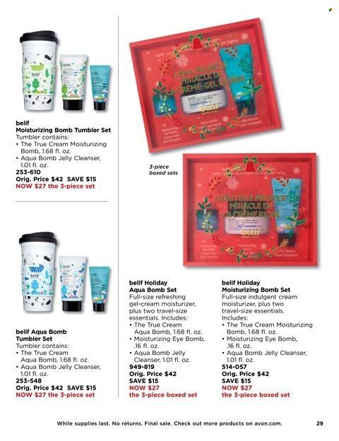 Avon Weekly Ad Flyer November 23 to November 30