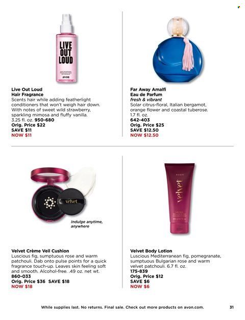 Avon Weekly Ad Flyer November 23 to November 30