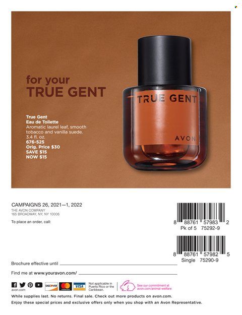 Avon Weekly Ad Flyer November 23 to November 30