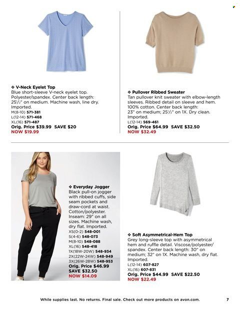 Avon Weekly Ad Flyer November 23 to November 30