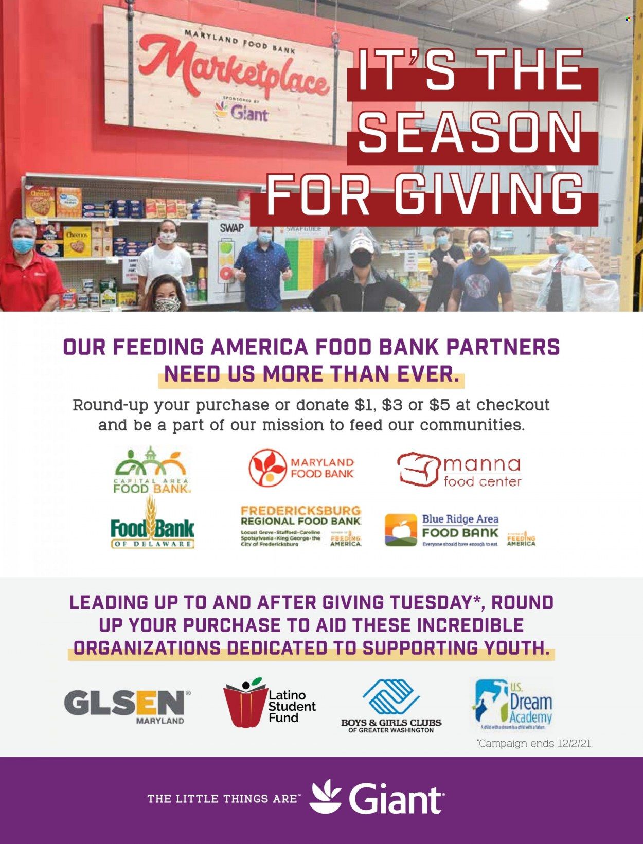 Giant Food (DE, MD, VA) Weekly Ad Flyer November 24 to December 1