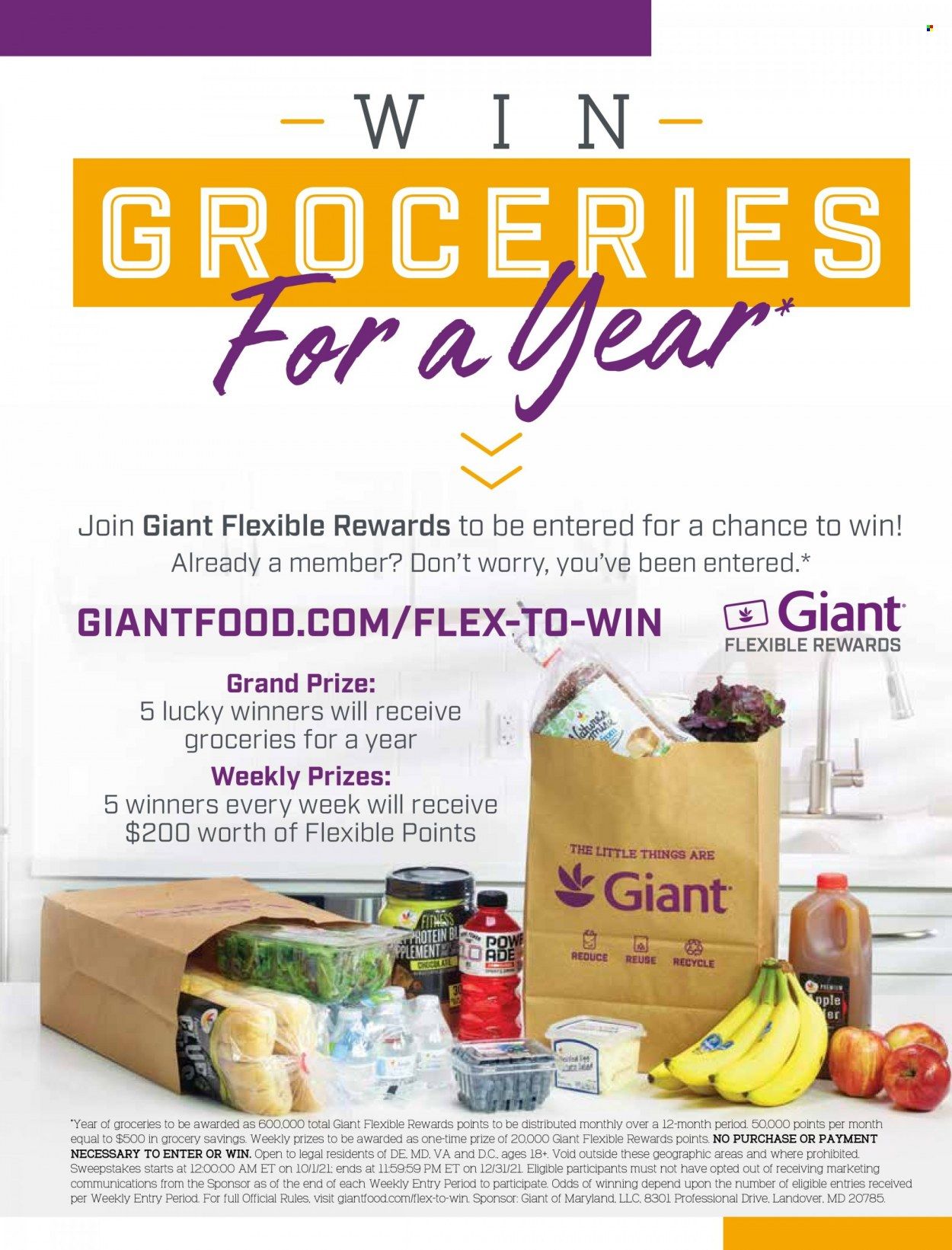 Giant Food (DE, MD, VA) Weekly Ad Flyer November 24 to December 1