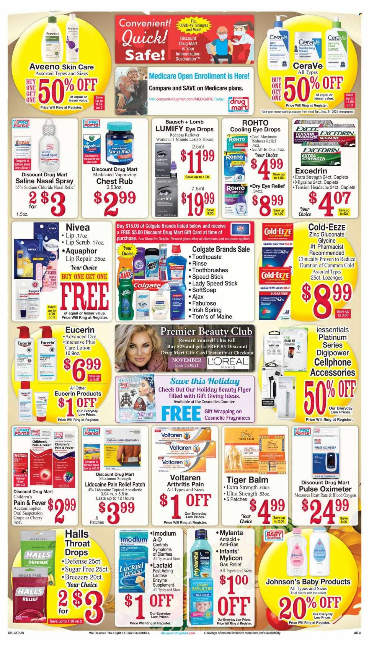 Discount Drug Mart (OH) Weekly Ad Flyer November 24 to December 1