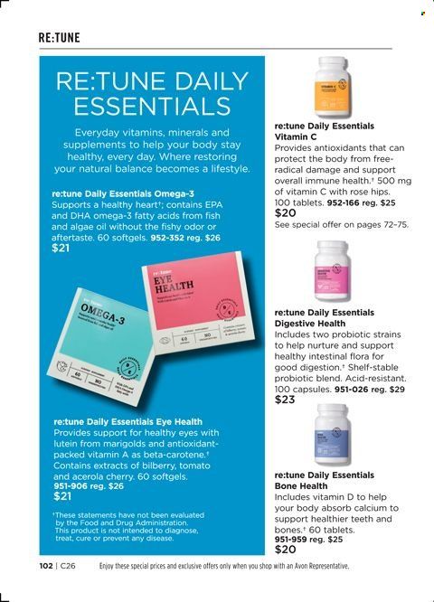 Avon Weekly Ad Flyer November 24 to December 1