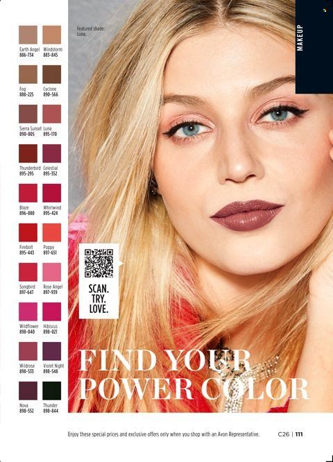 Avon Weekly Ad Flyer November 24 to December 1