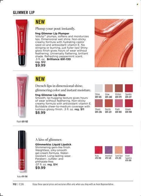 Avon Weekly Ad Flyer November 24 to December 1