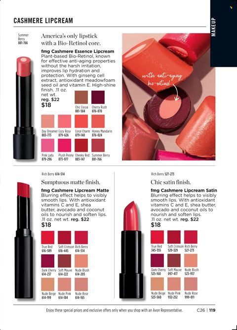 Avon Weekly Ad Flyer November 24 to December 1