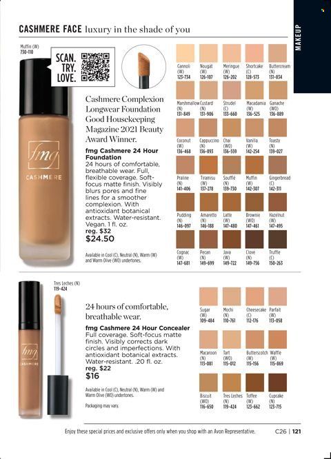 Avon Weekly Ad Flyer November 24 to December 1