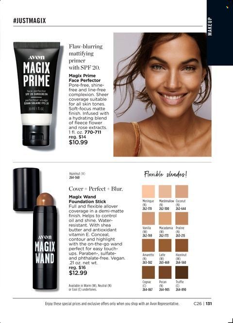 Avon Weekly Ad Flyer November 24 to December 1