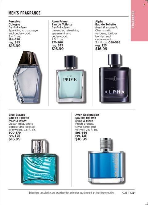 Avon Weekly Ad Flyer November 24 to December 1