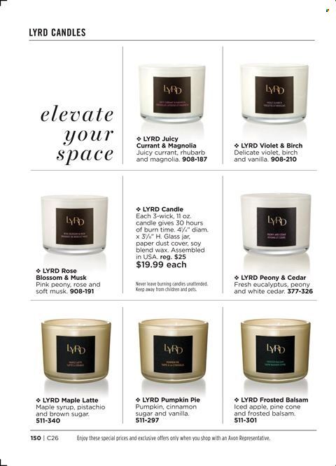 Avon Weekly Ad Flyer November 24 to December 1