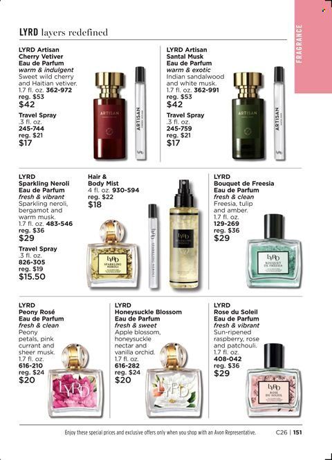 Avon Weekly Ad Flyer November 24 to December 1