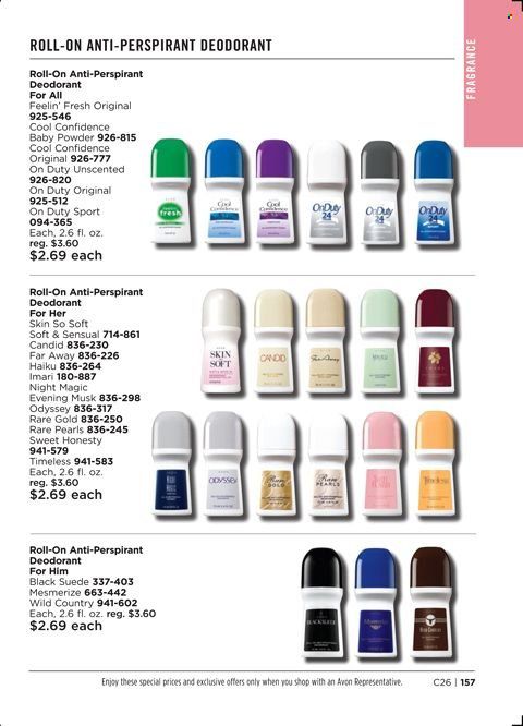 Avon Weekly Ad Flyer November 24 to December 1
