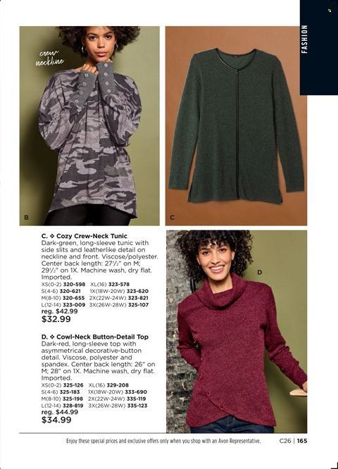 Avon Weekly Ad Flyer November 24 to December 1