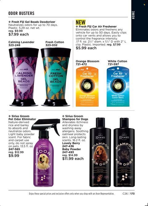 Avon Weekly Ad Flyer November 24 to December 1
