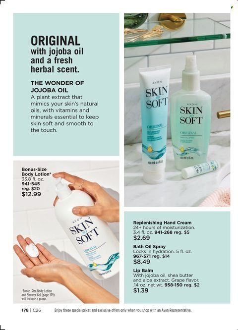 Avon Weekly Ad Flyer November 24 to December 1