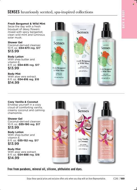 Avon Weekly Ad Flyer November 24 to December 1
