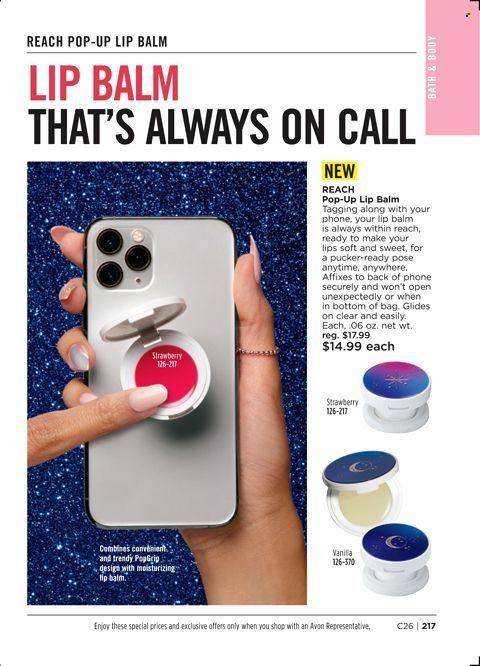 Avon Weekly Ad Flyer November 24 to December 1