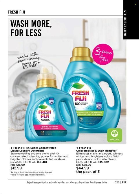 Avon Weekly Ad Flyer November 24 to December 1