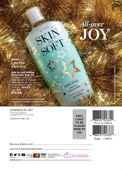 Avon Weekly Ad Flyer November 24 to December 1