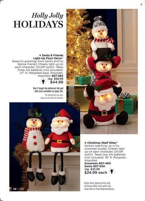 Avon Weekly Ad Flyer November 24 to December 1
