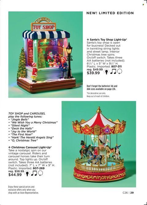 Avon Weekly Ad Flyer November 24 to December 1