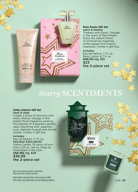 Avon Weekly Ad Flyer November 24 to December 1