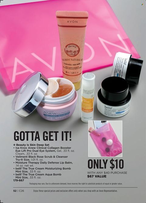 Avon Weekly Ad Flyer November 24 to December 1