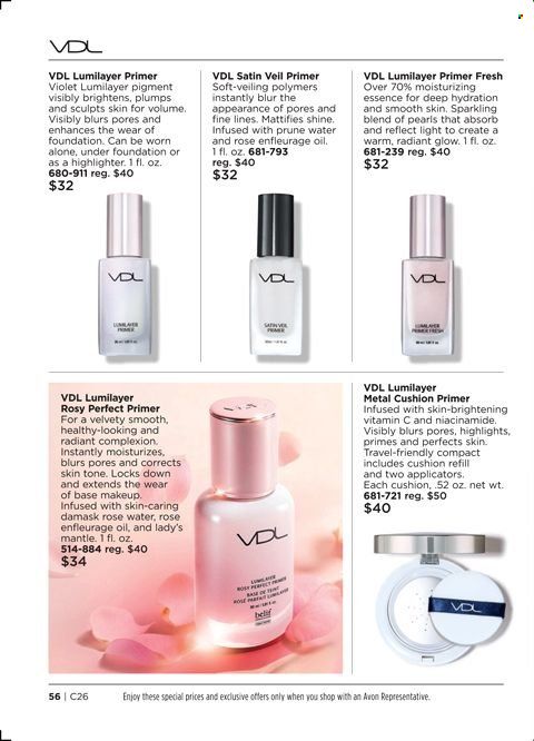 Avon Weekly Ad Flyer November 24 to December 1