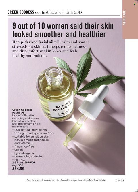 Avon Weekly Ad Flyer November 24 to December 1