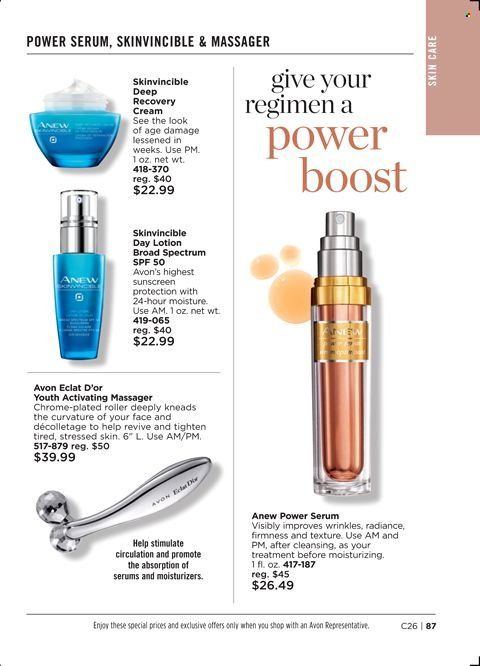 Avon Weekly Ad Flyer November 24 to December 1