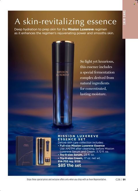 Avon Weekly Ad Flyer November 24 to December 1