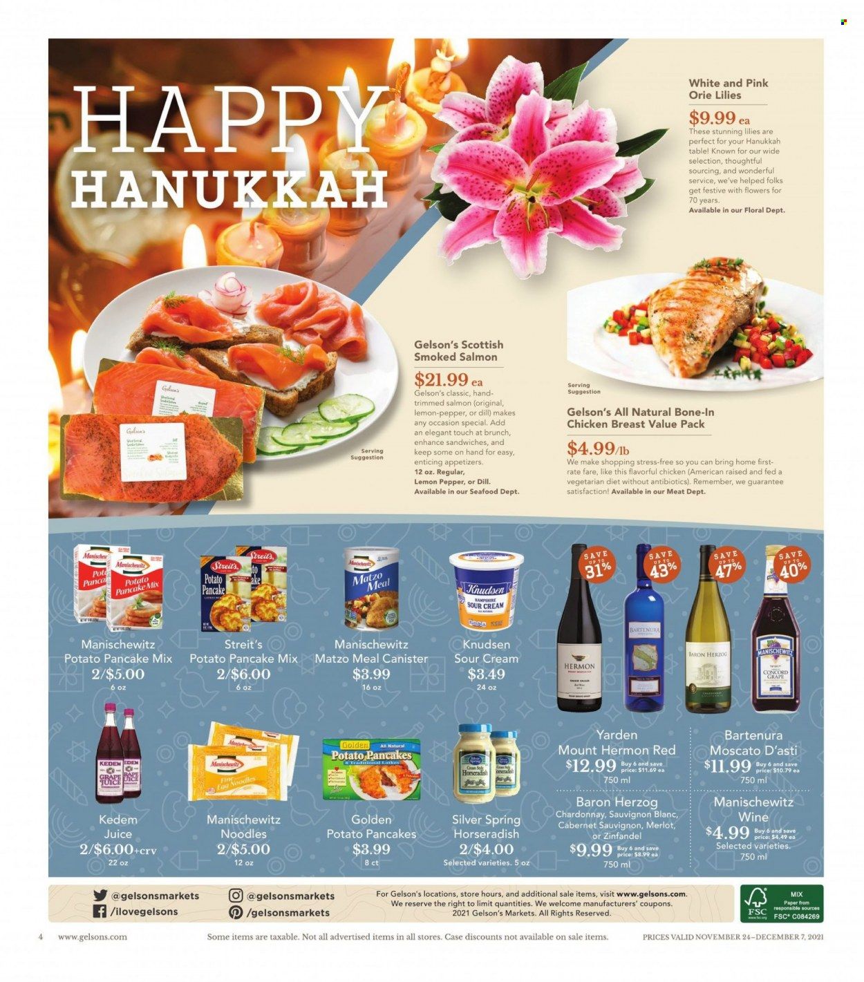 Gelson's (CA) Weekly Ad Flyer November 24 to December 1