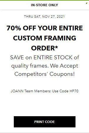 JOANN Weekly Ad Flyer November 24 to December 1