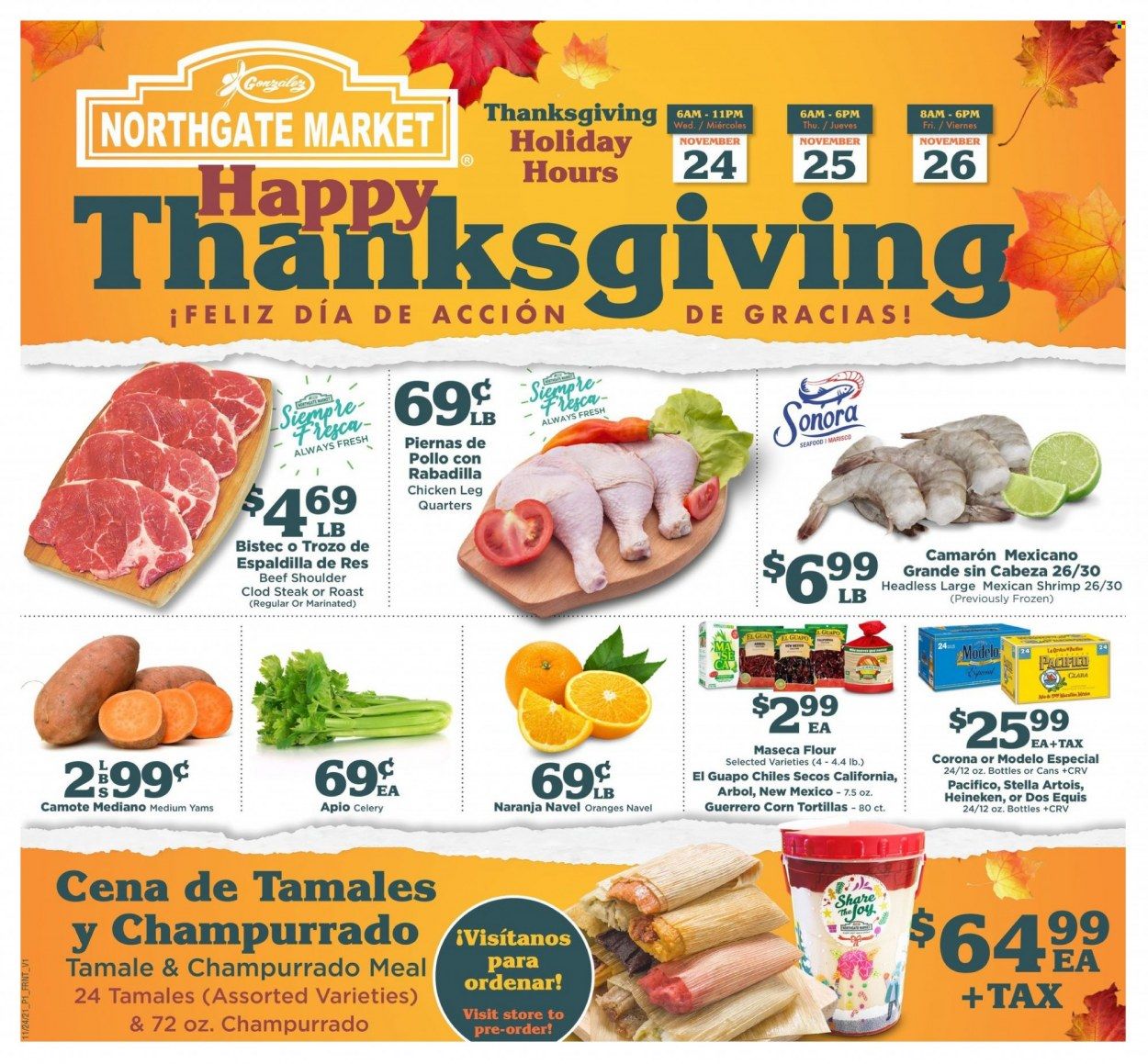 Northgate Market (CA) Weekly Ad Flyer November 24 to December 1