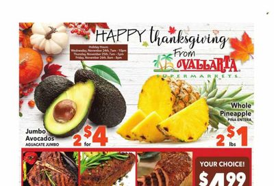 Vallarta (CA) Weekly Ad Flyer November 24 to December 1