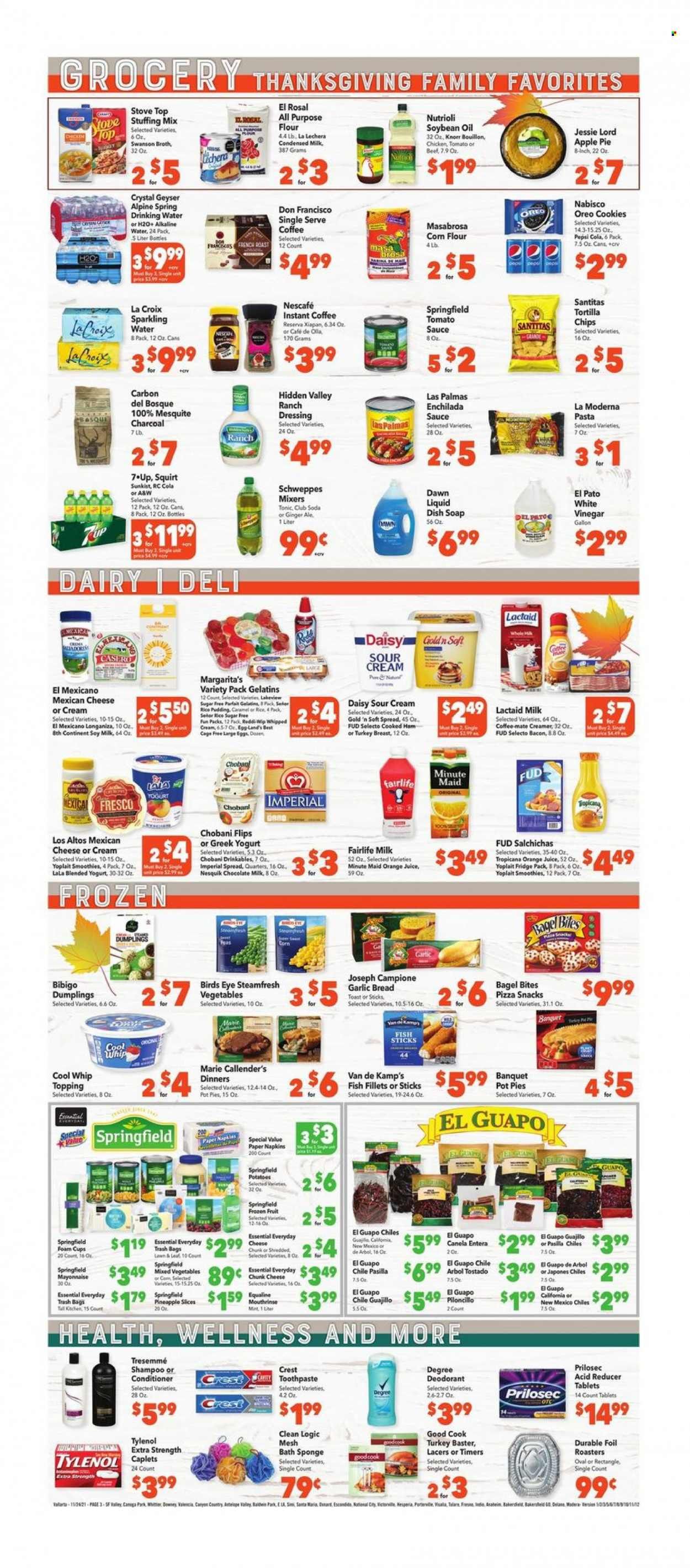 Vallarta (CA) Weekly Ad Flyer November 24 to December 1