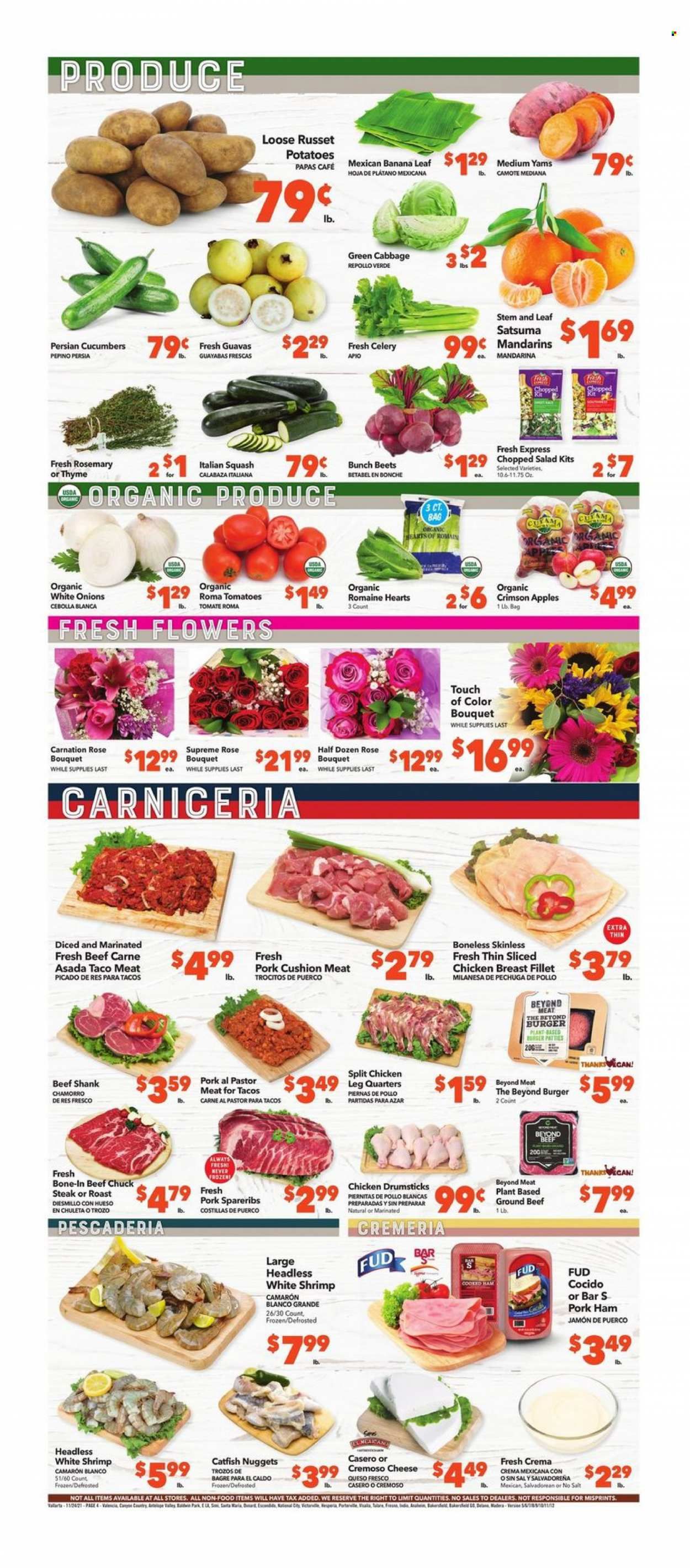 Vallarta (CA) Weekly Ad Flyer November 24 to December 1