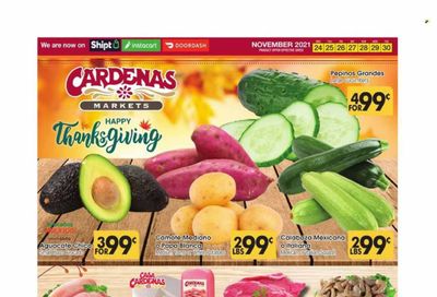 Cardenas (CA, NV) Weekly Ad Flyer November 24 to December 1