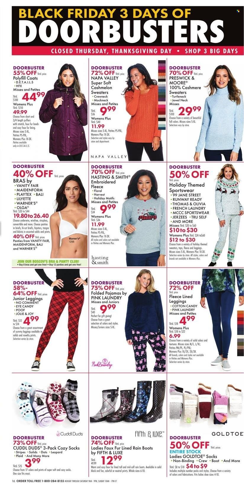 Boscov's (CT, DE, MD, NJ, NY, PA) Weekly Ad Flyer November 24 to December 1