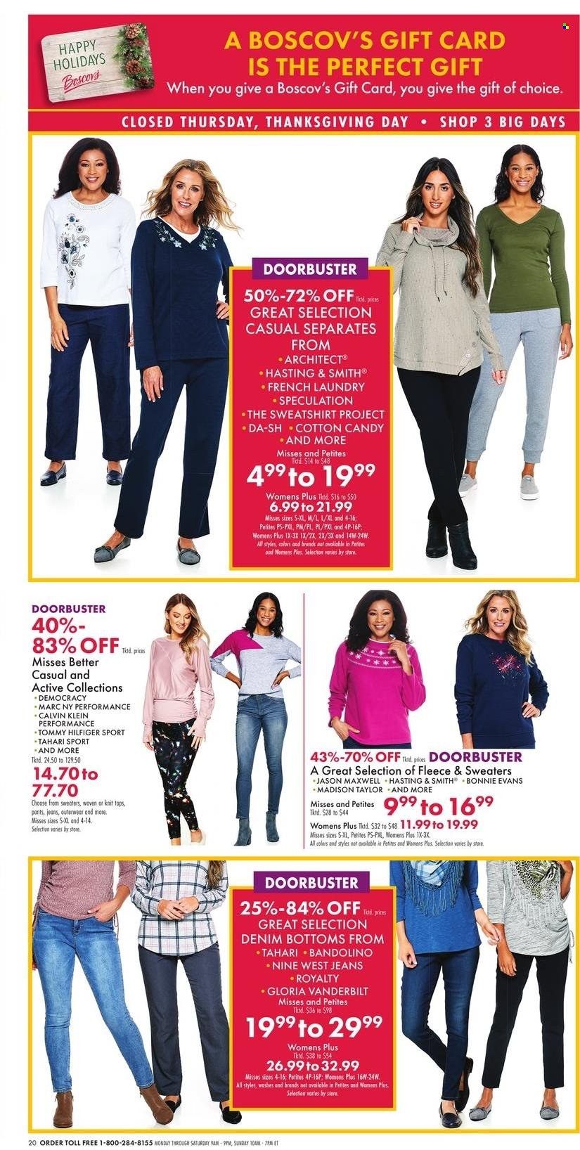 Boscov's (CT, DE, MD, NJ, NY, PA) Weekly Ad Flyer November 24 to December 1