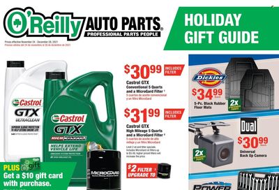 O'Reilly Auto Parts Weekly Ad Flyer November 24 to December 1