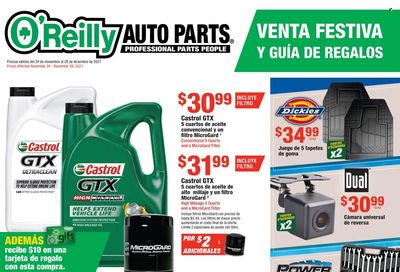 O'Reilly Auto Parts Weekly Ad Flyer November 24 to December 1